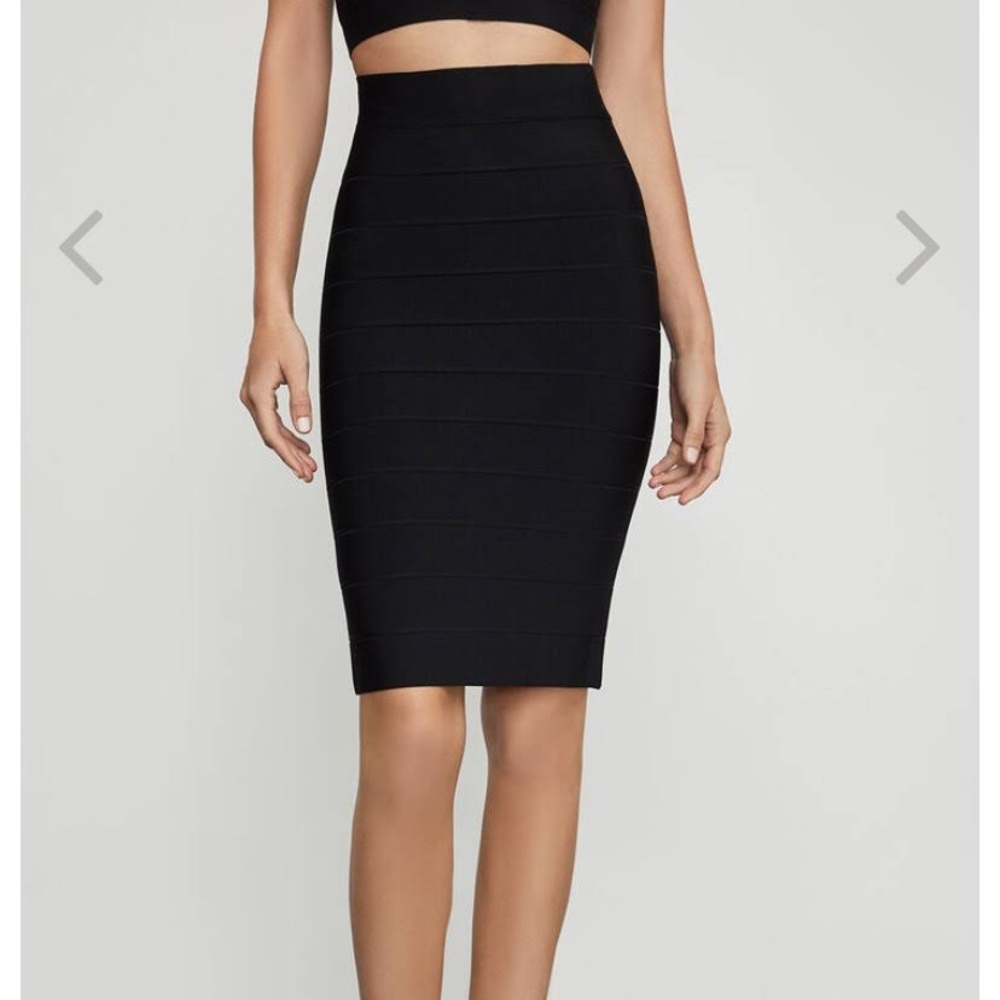 BGBG BLACK BANDAGE SKIRT - Never Worn
